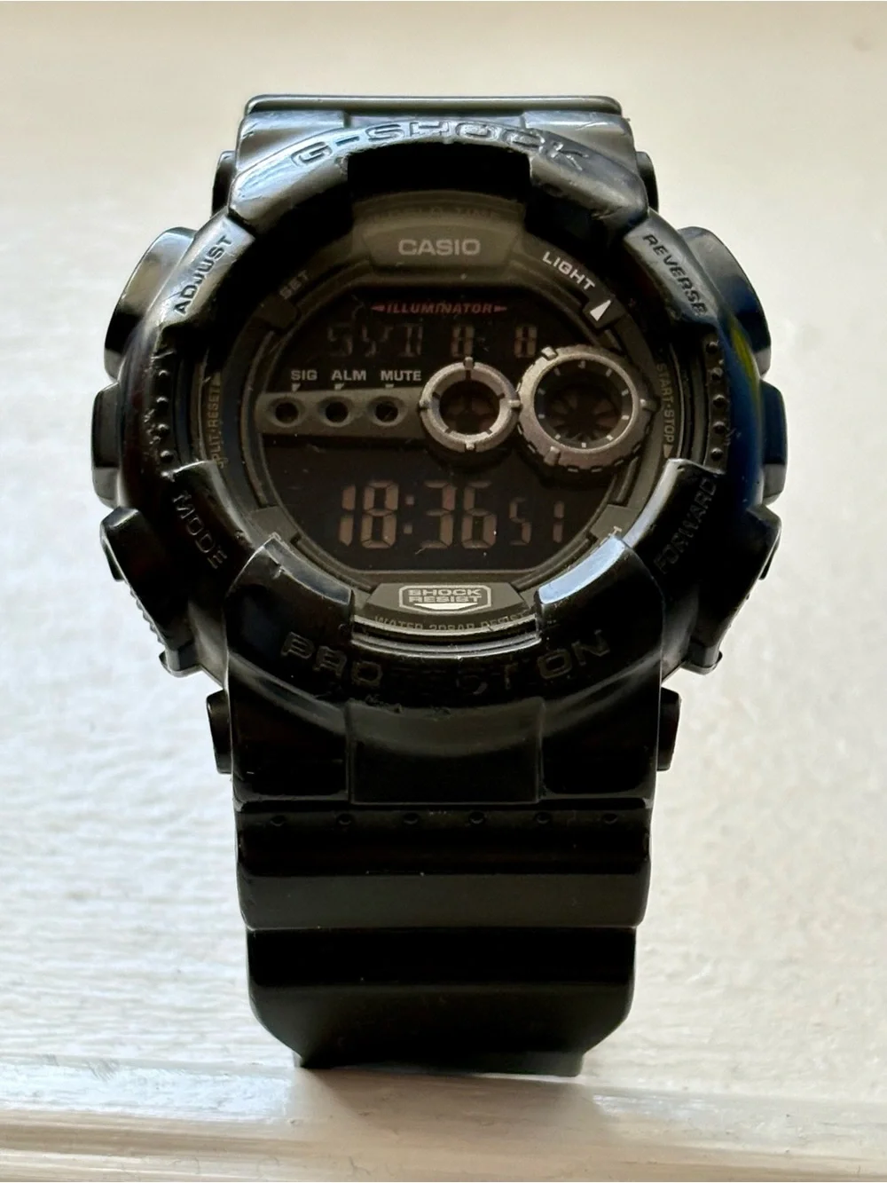 Casio G-Shock Digital Watch - Black GD-100